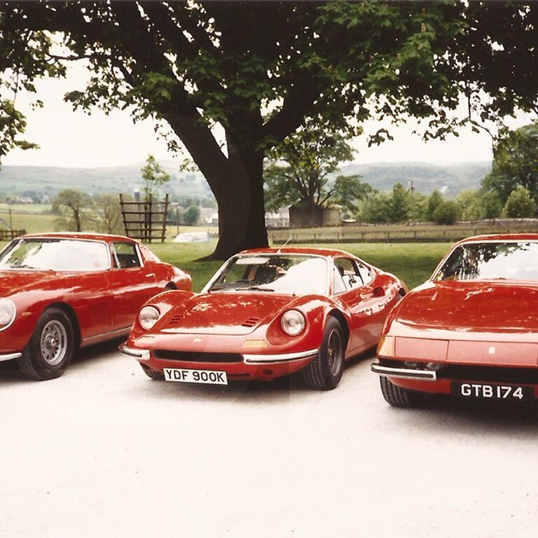 Ferrari dino 246 gt barkaways concours award winning restoration kent 172287