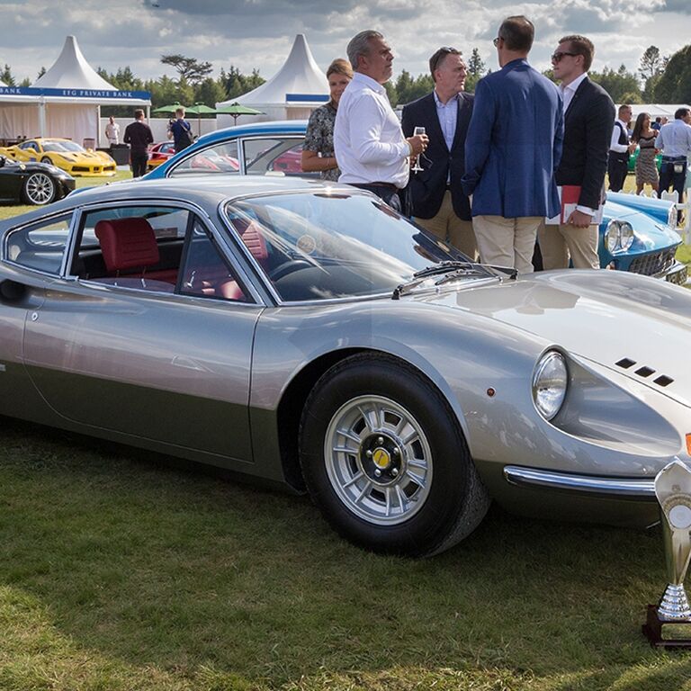 Ferrari dino 246 gt barkaways concours award winning restoration kent 4182476