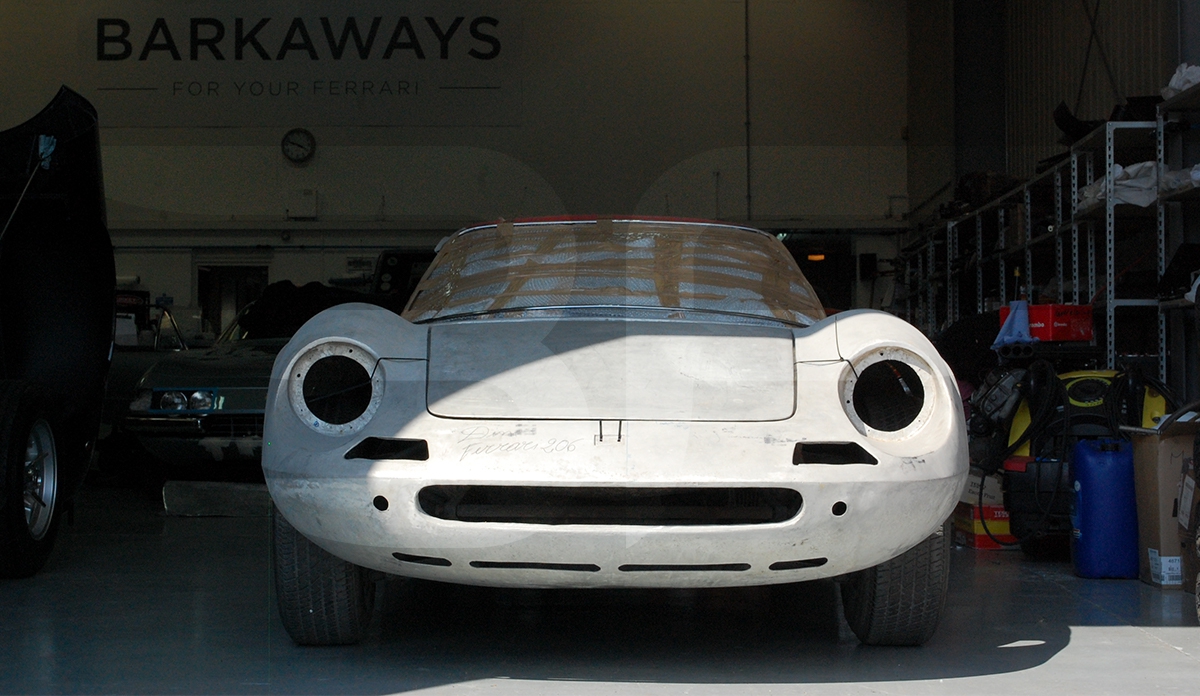 Ferrari dino 206 restoration barkaways concours 597736