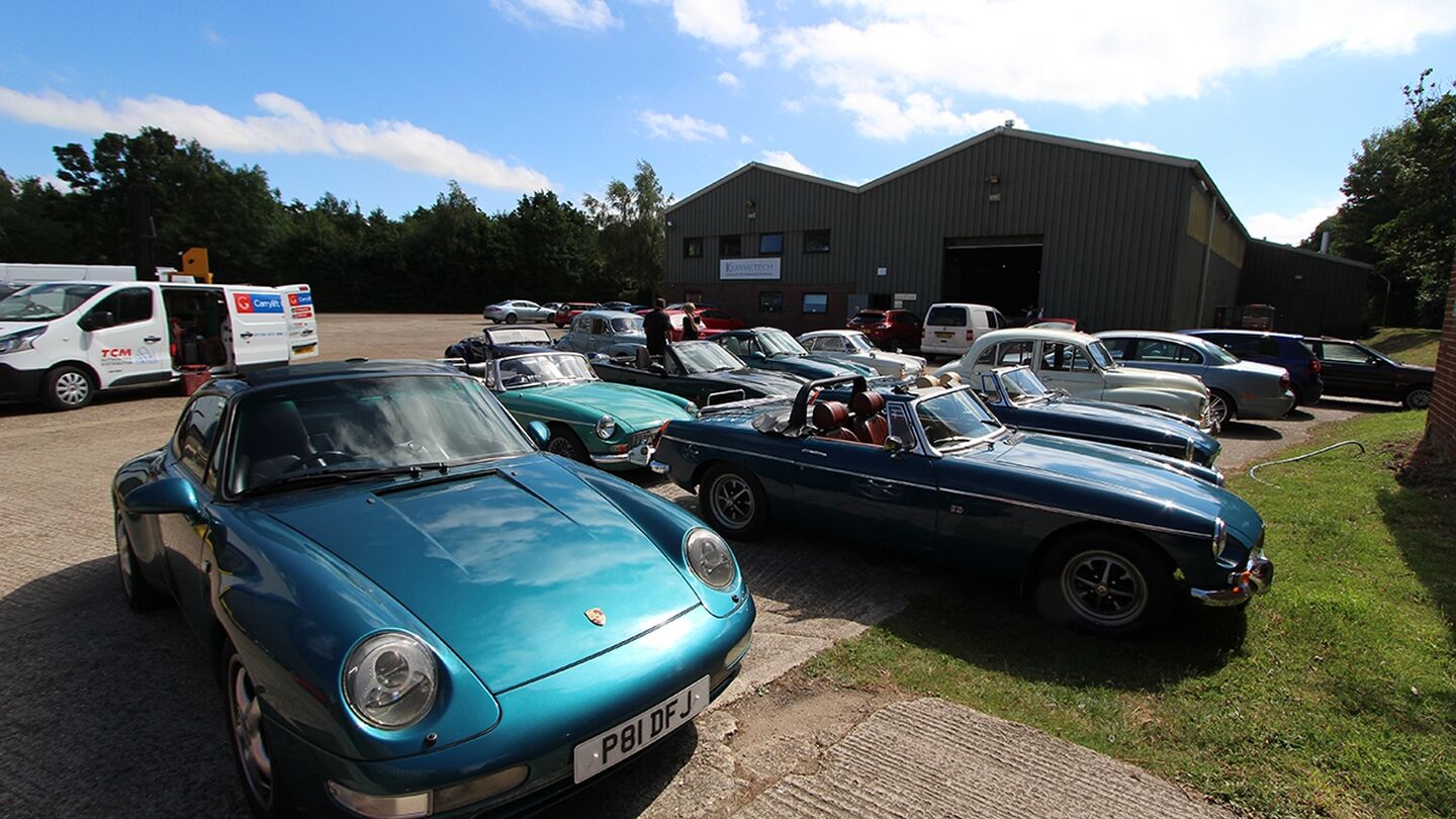 Fairford Classic Car Club visit image