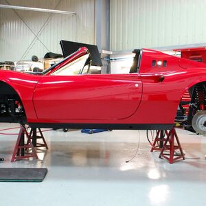 246 Dino Restoration - Glass Fitted image