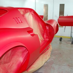 246 Dino Bodyshell Undergoes Full Paint Respray image
